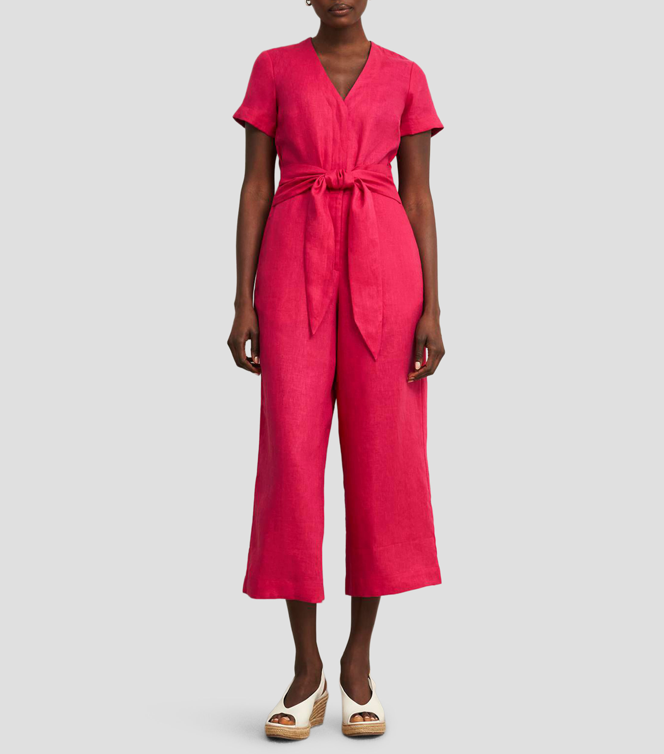 Jumpsuit de Corte Acampanado Mujer